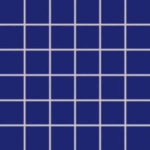 Мозаика Rako Color Two GDM05005 (5x5), цвет синий, поверхность матовая, квадрат, 300x300