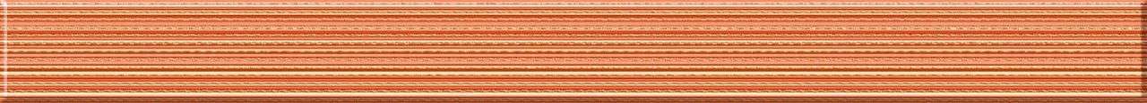 Бордюры Cersanit Sunrise Стеклянный Персиковый SU7H421, цвет оранжевый, поверхность глянцевая, прямоугольник, 40x440