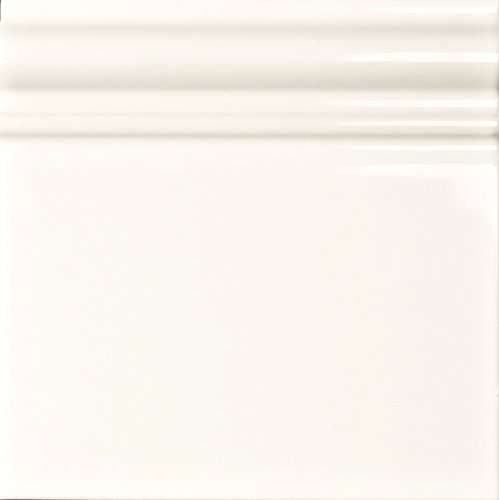 Бордюры Self Style Victorian Skirting White clu-005, цвет белый, поверхность глянцевая, квадрат, 150x150