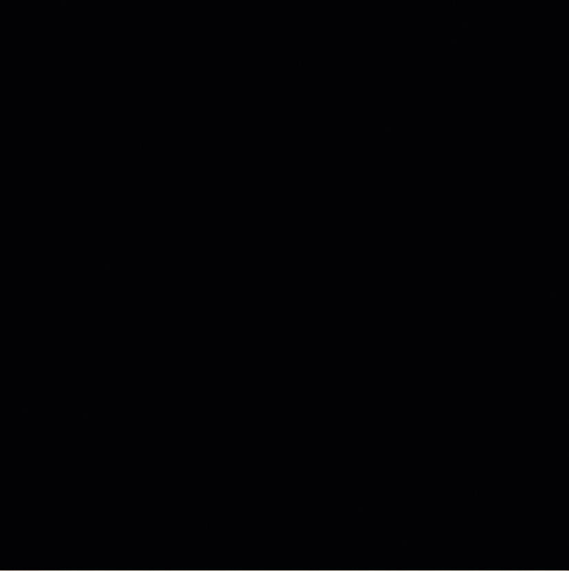 Керамическая плитка Aparici Pop Black, цвет чёрный тёмный, поверхность матовая, квадрат, 200x200