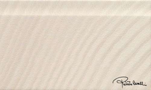 Бордюры Roberto Cavalli Agata Alzata Bianco Firma 558908, цвет бежевый, поверхность матовая, прямоугольник, 150x250