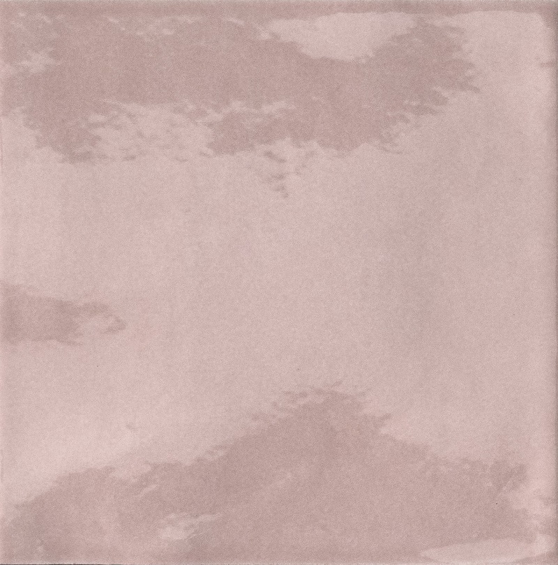 Керамическая плитка Iris Bottega D’Arte Cipria Lucido 511029, цвет розовый, поверхность глянцевая, квадрат, 150x150