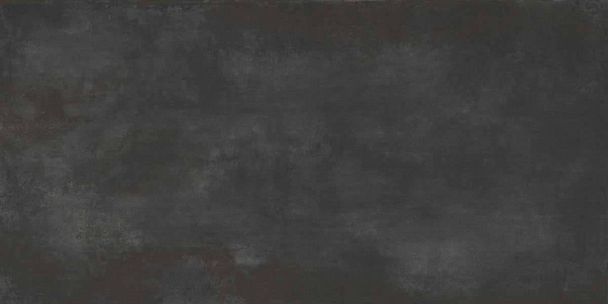 Керамогранит Alfalux Crossover Dark Ret. 8200921, цвет чёрный тёмный, поверхность матовая, прямоугольник, 600x1200