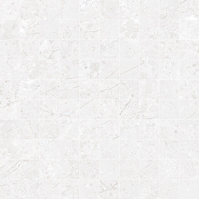 Мозаика Peronda D.Alpine White Wall Mosaic/30X30 29176, цвет белый, поверхность матовая, квадрат, 300x300