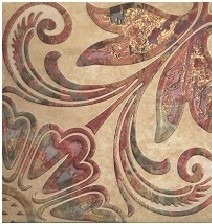 Декоративные элементы Latina Ceramica Baru Habu Beige 9, цвет бежевый, поверхность глянцевая, квадрат, 300x300