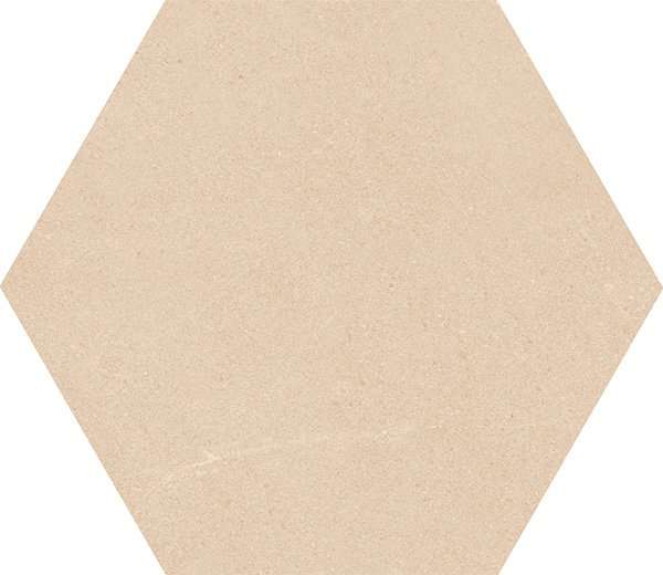 Керамогранит Vives Seine Hexagono Crema, цвет бежевый, поверхность матовая, шестиугольник, 519x599