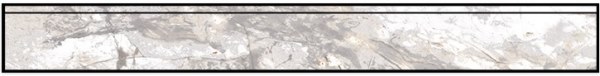 Бордюры Edimax Golden Age Battiscopa White, цвет белый, поверхность матовая, прямоугольник, 70x600