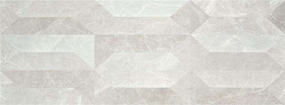 Керамическая плитка Alaplana Allison Perla Mosaic, цвет серый, поверхность глянцевая, прямоугольник, 333x900