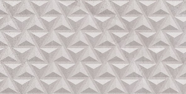Керамическая плитка Cube Ceramica Iron Stone Gris HL, цвет серый, поверхность матовая рельефная, прямоугольник, 300x600