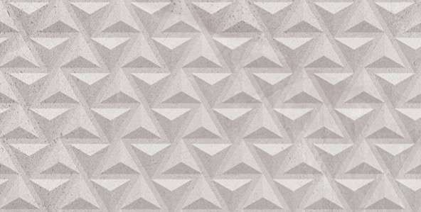 Керамическая плитка Cube Ceramica Iron Stone Gris HL, цвет серый, поверхность матовая рельефная, прямоугольник, 300x600