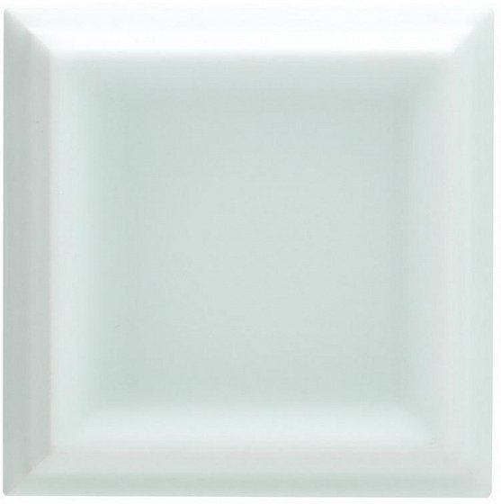 Керамическая плитка Adex ADST1069 Liso Framed Fern, цвет голубой, поверхность глянцевая, квадрат, 73x73