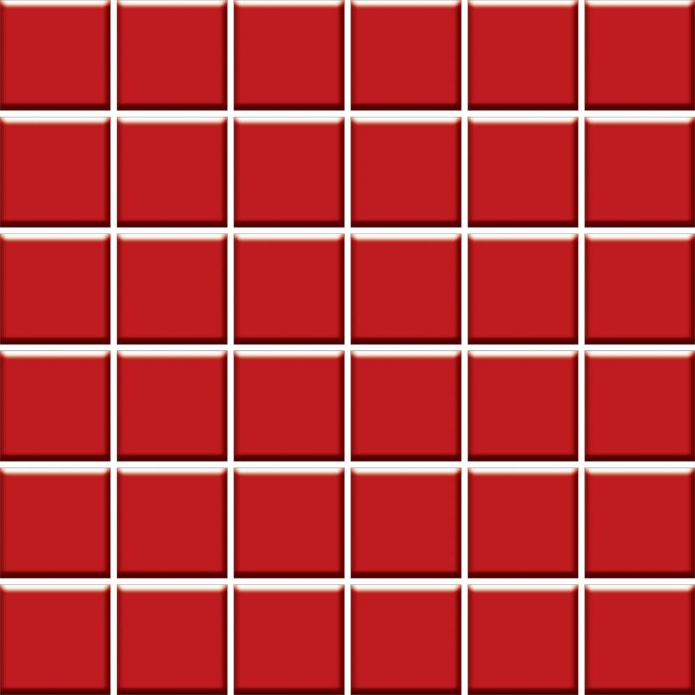Мозаика Paradyz Altea Rosa Mozaika (4,8x4,8), цвет красный, поверхность матовая, квадрат, 298x298