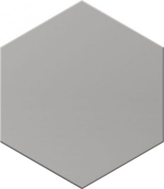 Керамогранит Click Magic Silver, цвет серый, поверхность матовая, шестиугольник, 200x240