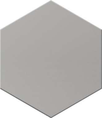 Керамогранит Click Magic Silver, цвет серый, поверхность матовая, шестиугольник, 200x240