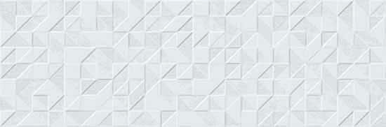 Керамическая плитка Emigres Rev. Craft Origami Bianco, цвет серый, поверхность матовая, прямоугольник, 250x750