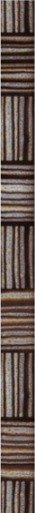 Бордюры Cinca Halley Black Polaris 0450/454, цвет коричневый, поверхность матовая, прямоугольник, 40x560