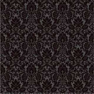 Керамическая плитка Керамин Органза 5П, цвет чёрный, поверхность матовая, квадрат, 400x400