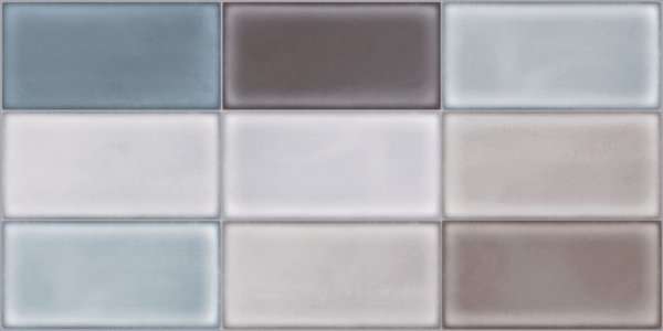 Керамическая плитка Ege Seramik Carina Mix 300X600CRN00, цвет разноцветный, поверхность глянцевая, прямоугольник, 300x600