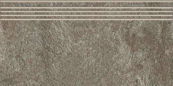 Ступени Kerranova Montana K-176/SR/st01, цвет серый, поверхность структурированная, прямоугольник, 294x600