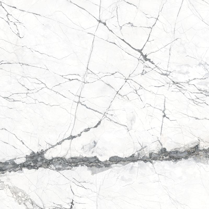 Керамогранит Geotiles Kairos Blanco Leviglass, цвет белый серый, поверхность полированная, квадрат, 600x600