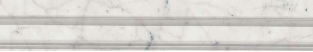 Бордюры Italon Charme Extra Carrara London 600090000484, цвет белый, поверхность патинированная, прямоугольник, 50x300