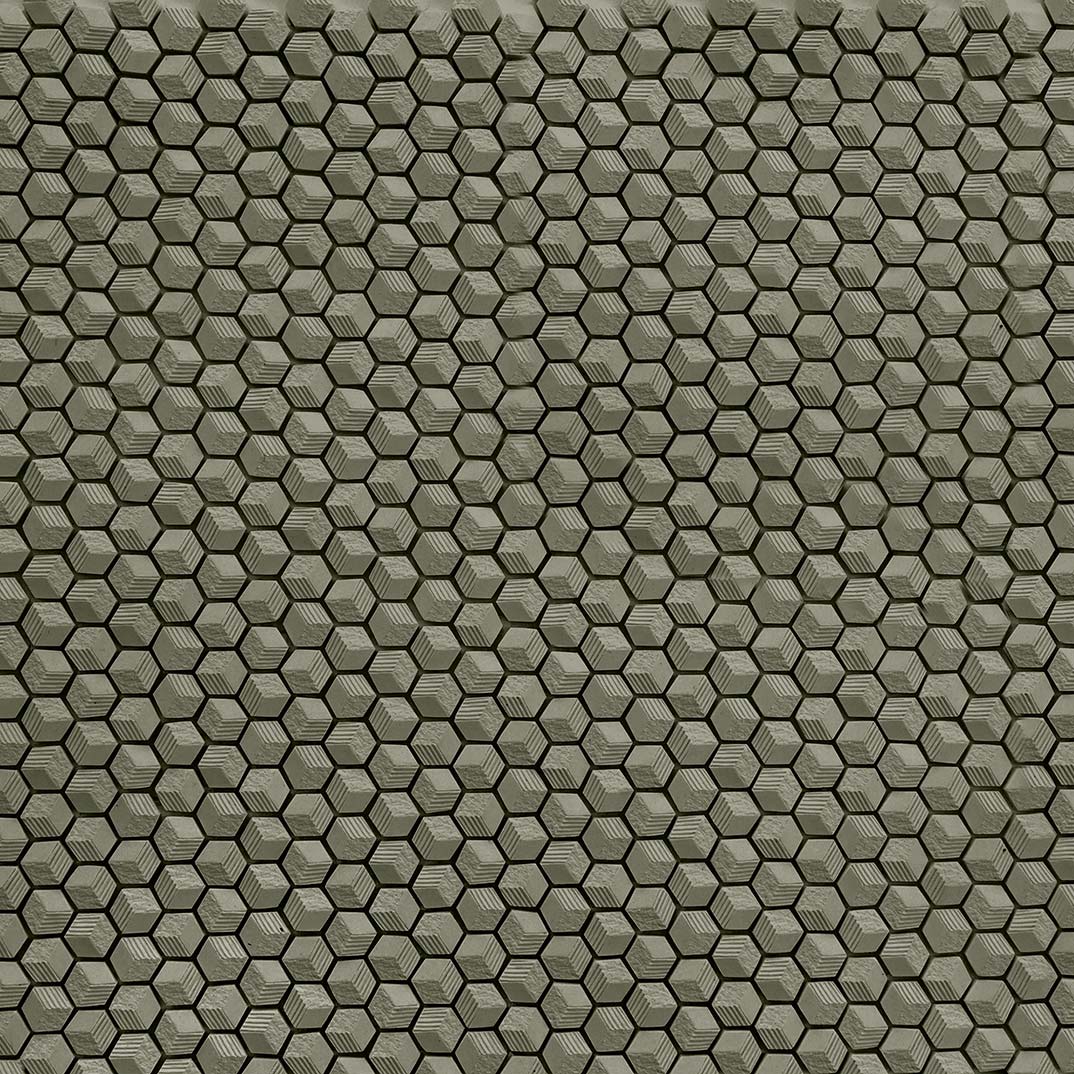 Мозаика Vallelunga Cube Grey Pixel 3900027, цвет серый, поверхность матовая, квадрат, 295x295