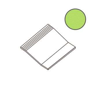 Спецэлементы Ce.Si Antislip Lineare Doccia Torno, цвет зелёный, поверхность матовая, квадрат, 100x100