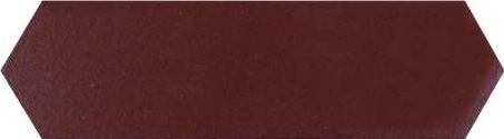 Керамогранит Petracers Intreccio Losanga Rossa, цвет бордовый, поверхность матовая, прямоугольник, 37x135