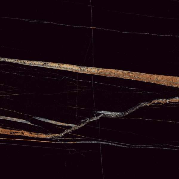 Керамогранит Concor Laurent High Glossy, цвет чёрный, поверхность глянцевая полированная, квадрат, 600x600