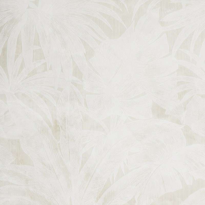 Декоративные элементы Versace Emote Palme B Crema/Bianco 262769, цвет бежевый, поверхность полированная, квадрат, 780x780