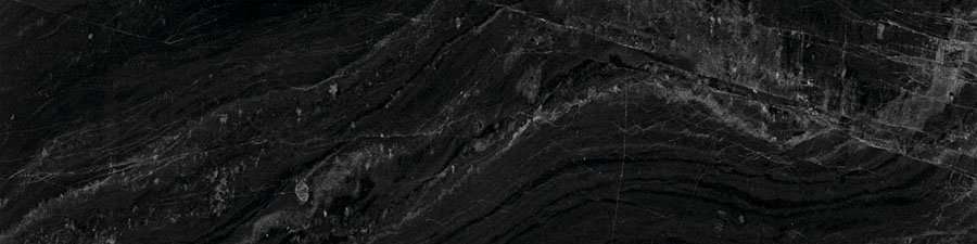 Керамогранит Serenissima Gemme Black Mirror Lux Ret 1060027, цвет чёрный, поверхность полированная, прямоугольник, 200x800
