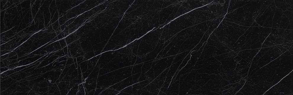Керамическая плитка Fap Roma Diamond Nero Reale Brillante fRE6, цвет чёрный, поверхность глянцевая, прямоугольник, 250x750