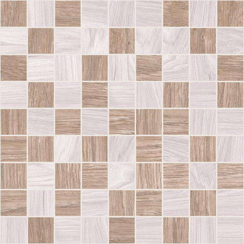 Мозаика Laparet Envy коричневый+бежевый, цвет коричневый бежевый, поверхность матовая, квадрат, 300x300