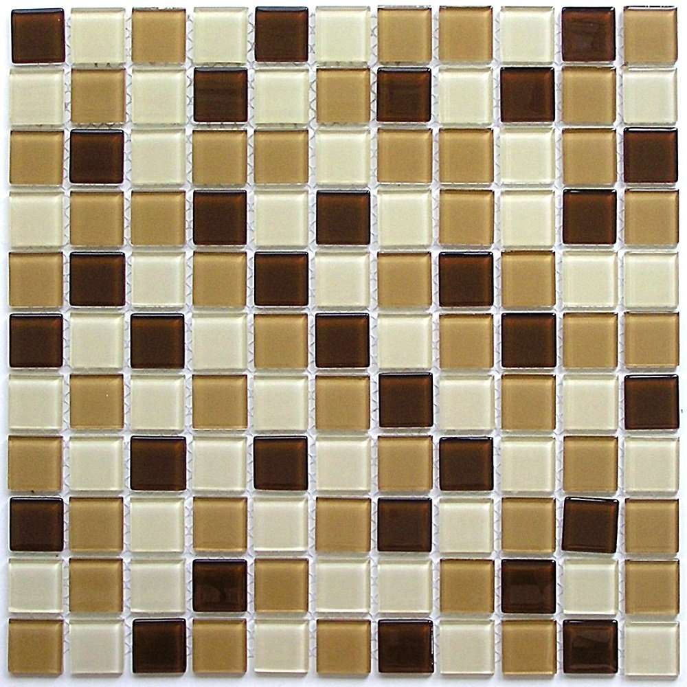 Мозаика Bonaparte Bonaparte Latte Mix, цвет разноцветный, поверхность глянцевая, квадрат, 300x300