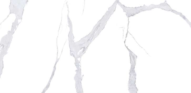 Широкоформатный керамогранит NT Ceramic Atlas Wide Bianco Statuario NTT3008P, цвет белый серый, поверхность полированная, прямоугольник, 1200x2400