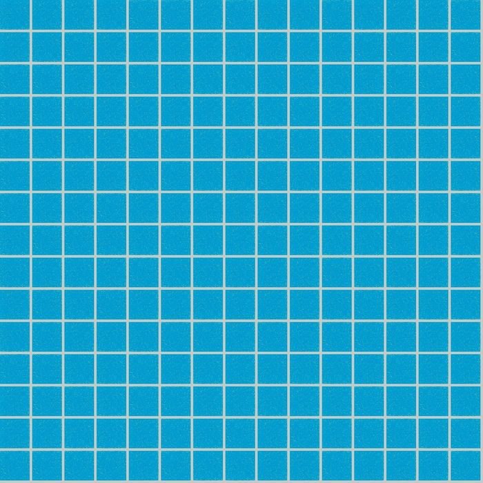 Мозаика Bisazza Vetricolor 20.50, цвет голубой, поверхность матовая, квадрат, 322x322