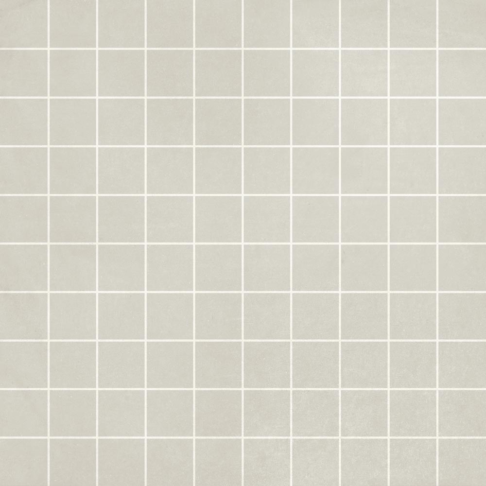 Мозаика 41zero42 Futura Grid White 4100524, цвет серый, поверхность матовая, квадрат, 150x150