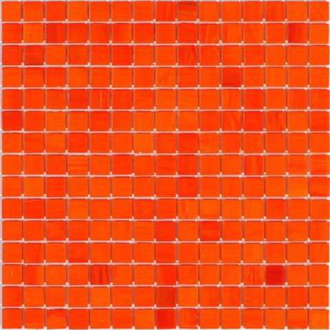 Мозаика Alma Mosaic Sandy SN288, цвет оранжевый, поверхность глянцевая, квадрат, 327x327