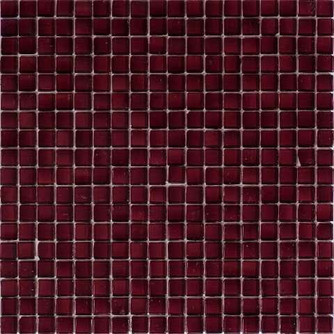 Мозаика Alma Mosaic Glice NW53, цвет бордовый, поверхность глянцевая, квадрат, 150x150