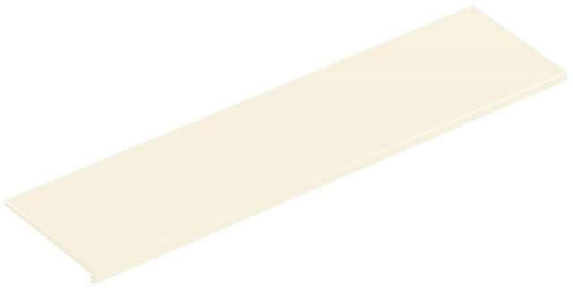 Ступени Venatto Peldano Blanco Perla, цвет бежевый, поверхность полированная, прямоугольник с капиносом, 320x1600