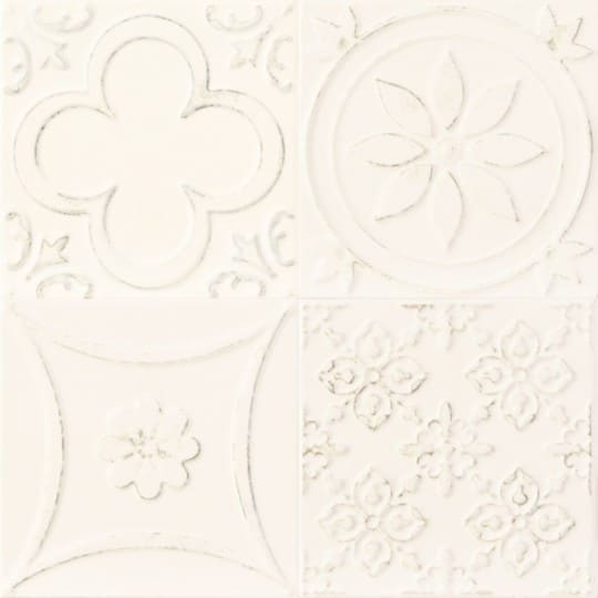 Керамическая плитка Dune Tarantela Lucciola Yeso Matt 188092, цвет белый, поверхность матовая, квадрат, 150x150