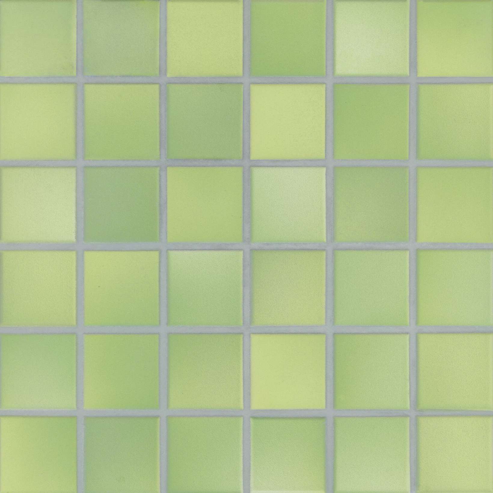 Мозаика Jasba Fresh Lime Green-Mix 41434H, цвет зелёный, поверхность матовая, квадрат, 297x297