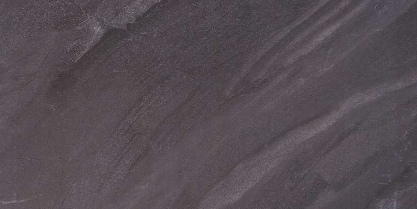 Керамогранит Gres de Aragon Tibet Antracita, цвет чёрный, поверхность полированная, прямоугольник, 600x1200