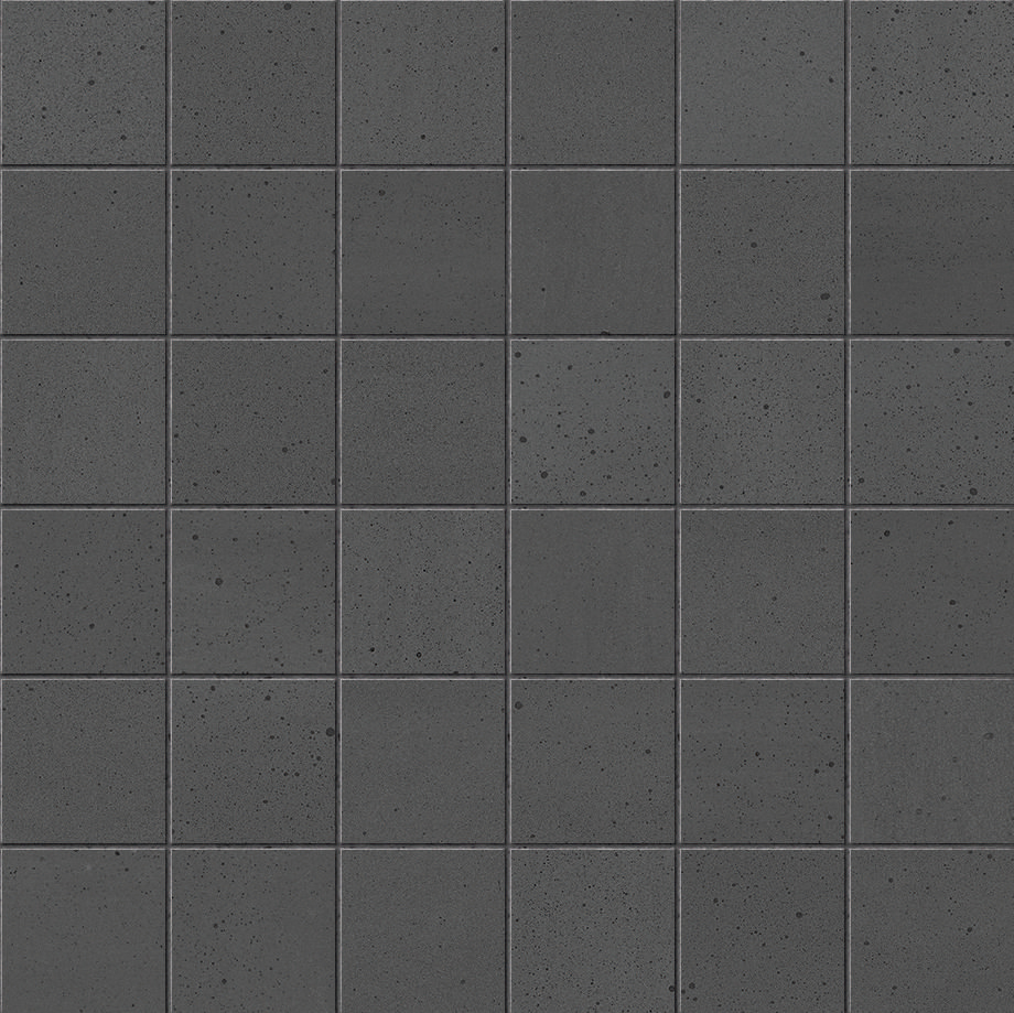 Мозаика Caesar Built Block Comp.M AD1L, цвет чёрный, поверхность матовая, квадрат, 300x300