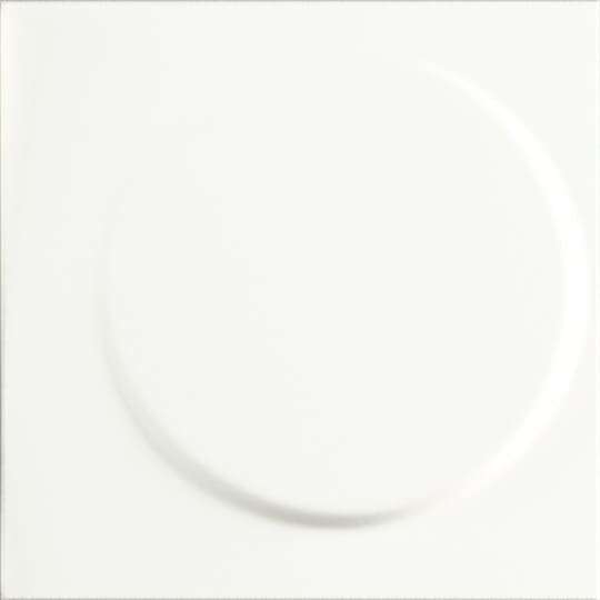 Керамическая плитка Dune Shapes 2 Luna White 187409, цвет белый, поверхность матовая рельефная, квадрат, 250x250