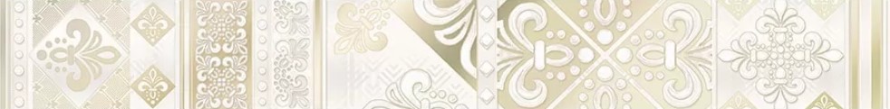 Бордюры Керлайф Aurelia Royal Lilia 1C, цвет бежевый, поверхность матовая, прямоугольник, 62x505