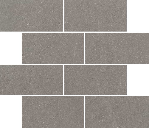 Декоративные элементы Floor Gres Earthtech Fog Ground Muretto (7,5X15) Comfort 6mm 772525, цвет серый, поверхность лаппатированная, кабанчик, 300x300