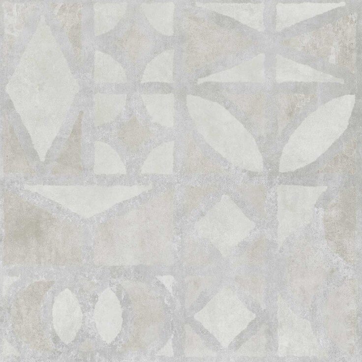 Керамогранит Atlantic Tiles Smeaton Perth Mix, цвет серый, поверхность матовая, квадрат, 600x600