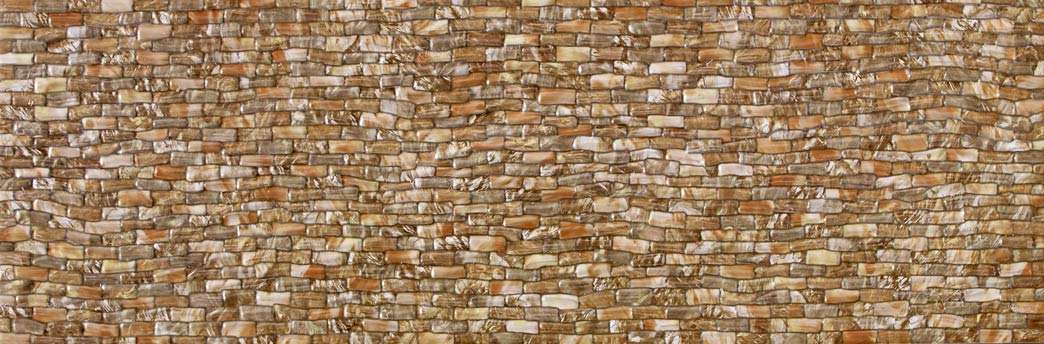 Керамическая плитка Aparici Bulder Ambar, цвет коричневый, поверхность полированная, прямоугольник, 251x756