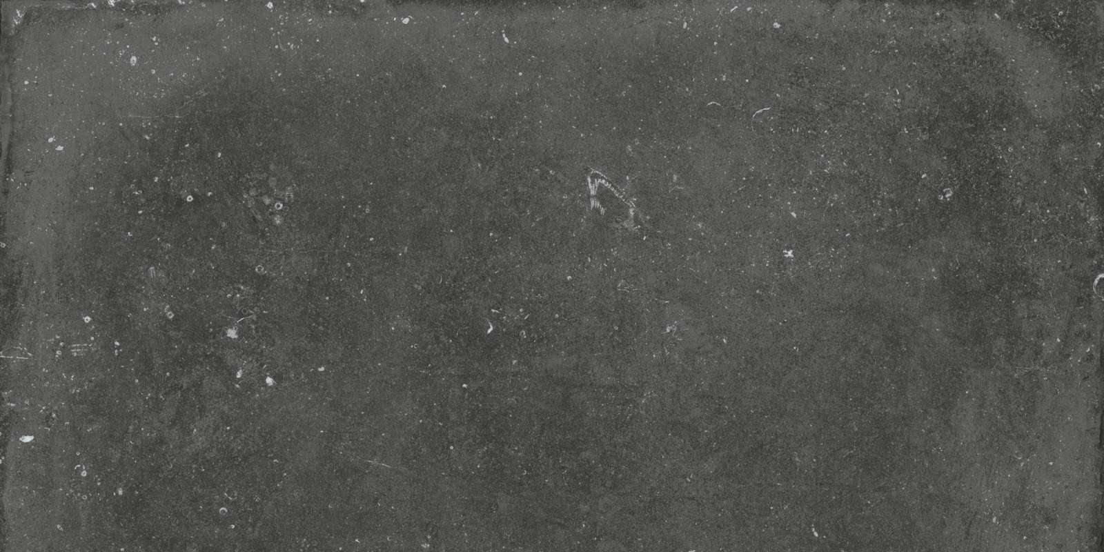 Керамогранит Flaviker Nordik Stone Black 0004142, цвет чёрный, поверхность матовая, прямоугольник, 600x1200